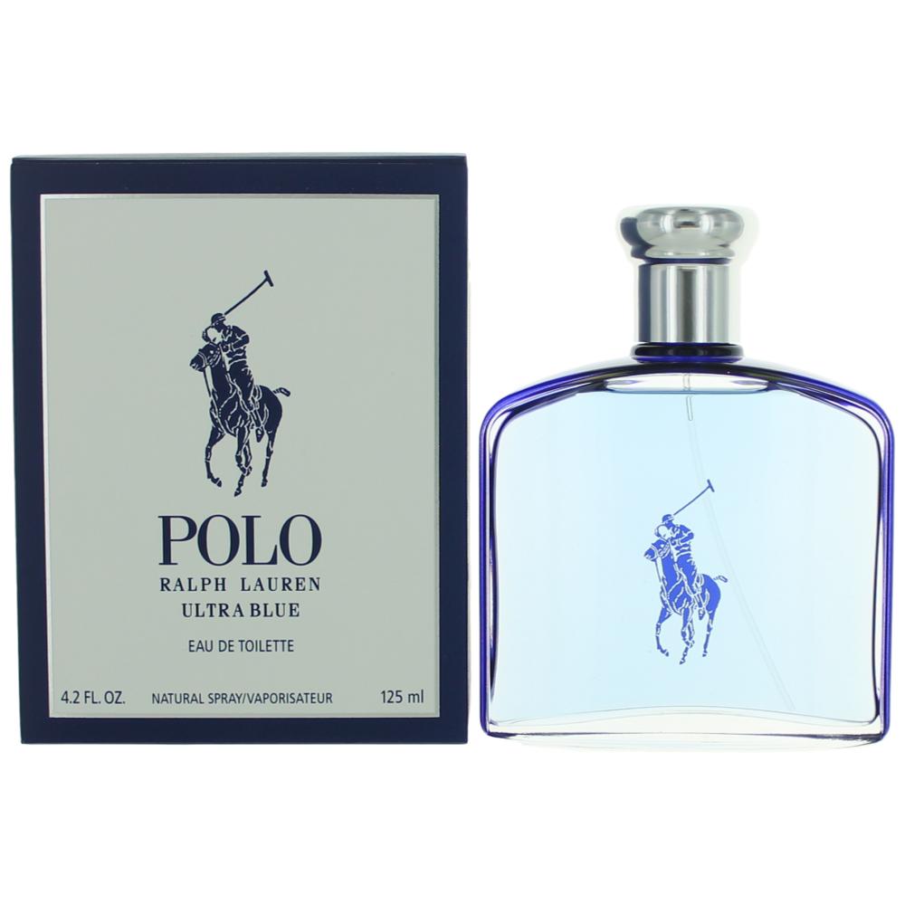 Polo Ultra Blue by Ralph Lauren, 4.2 oz EDT Spray for Men