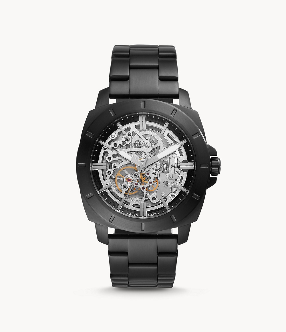 Privateer Sport Mechanical Black Stainless Steel Watch jewelry