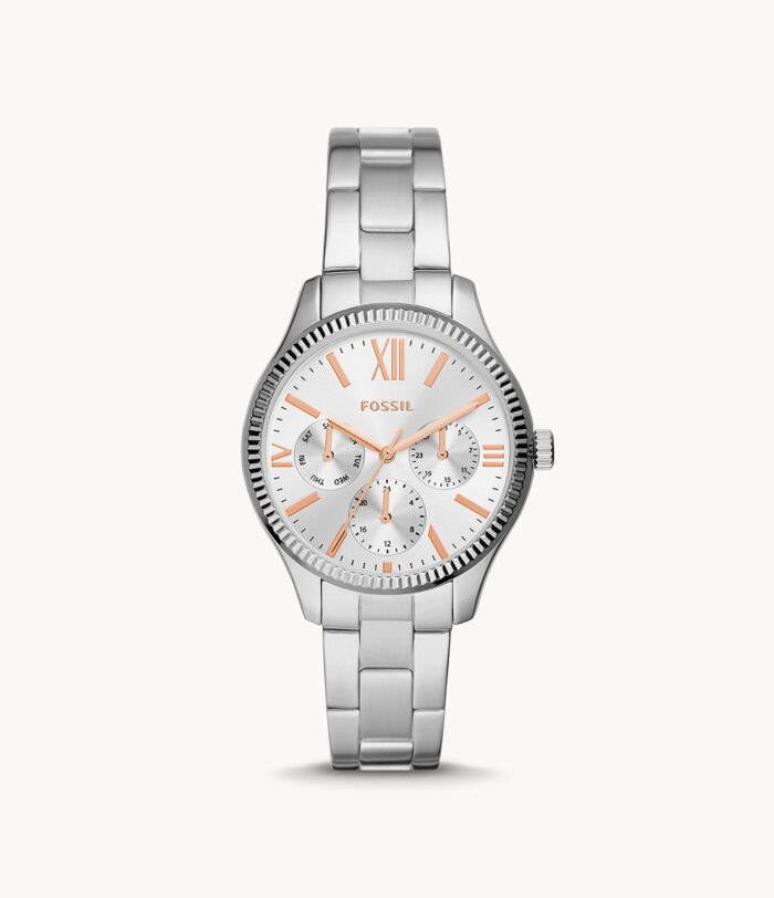 Rye Multifunction Stainless Steel Watch