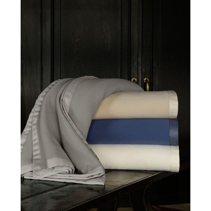 Sferra Olindo King Blanket in Ivory, 120 in. W x 94 in. H