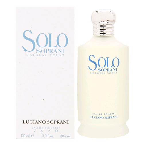 Solo Soprani by Luciano Soprani, 3.4 oz EDT Spray for Men