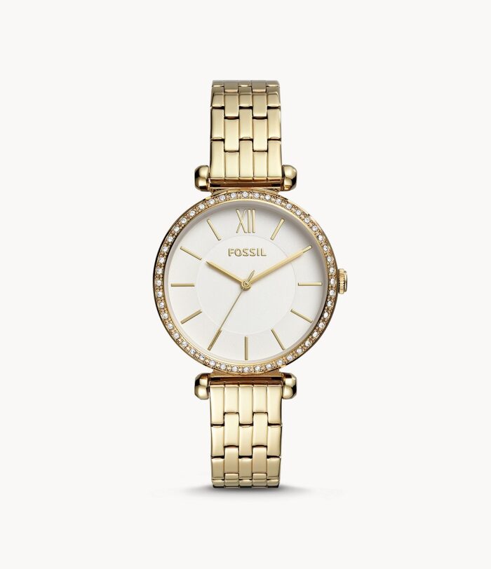 Tillie Three-Hand Gold-Tone Stainless Steel Watch jewelry