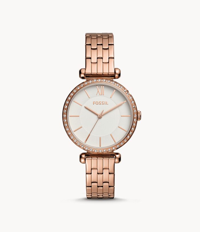 Tillie Three-Hand Rose Gold-Tone Stainless Steel Watch jewelry