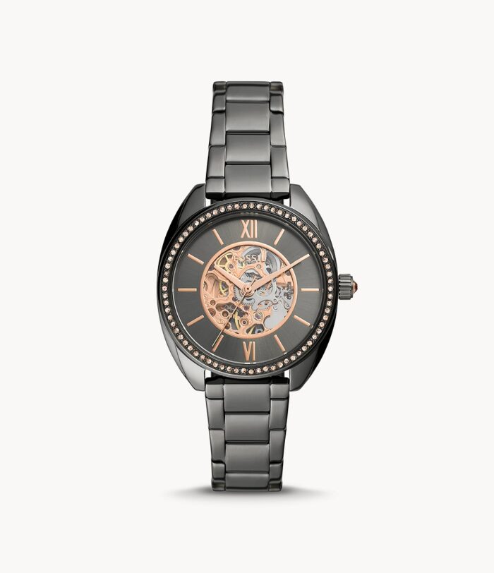 Vale Automatic Gunmetal Stainless Steel Watch