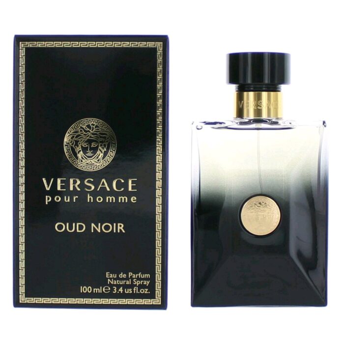 Versace Pour Homme Oud Noir by Versace, 3.4 oz EDP Spray for Men