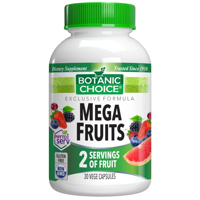 Botanic Choice Mega Fruits - 30 Vegetarian Capsules