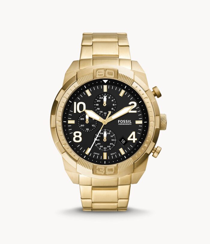 Bronson Chronograph Gold-Tone Stainless Steel Watch