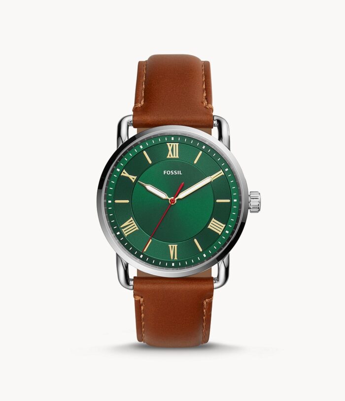 Copeland Three-Hand Luggage Leather Watch