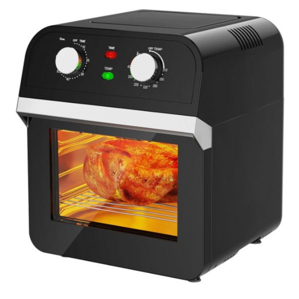 EP24373 12.7 qt. 1600W Electric Rotisserie Dehydrator Convection Air Fryer Toaster Oven