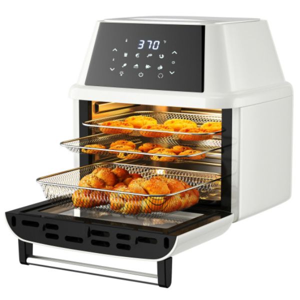 EP24735WH 19 qt. Multi-Functional Air Fryer Oven 1800W Dehydrator Rotisserie, White