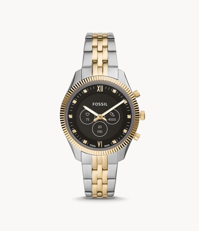 Hybrid Smartwatch Hr Scarlette Two-Tone Stainless Steel