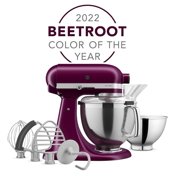 KitchenAid® 2022 Color of the Year Beetroot Stand Mixer