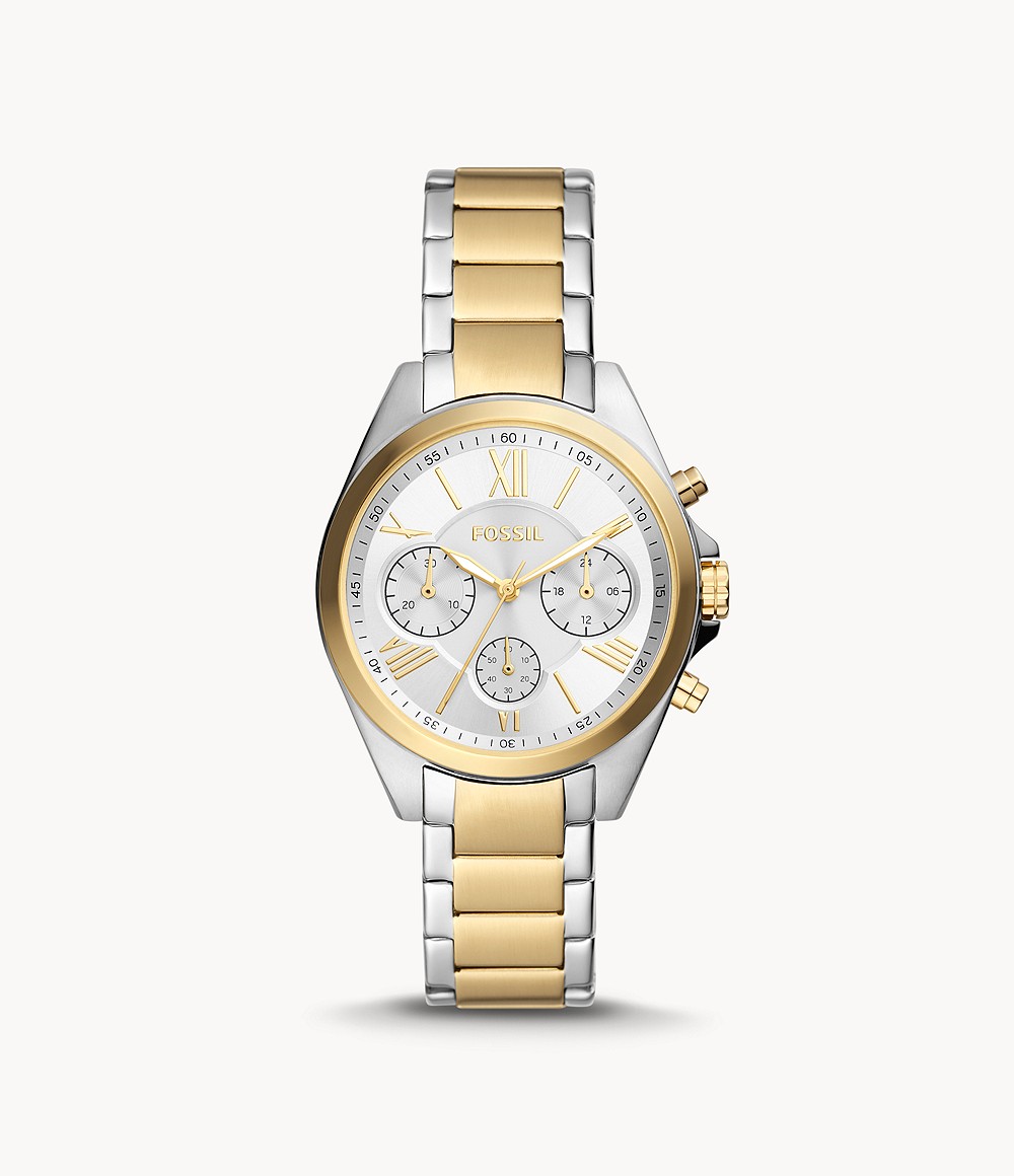 Modern Courier Chronograph Two-Tone Stainless Steel Watch