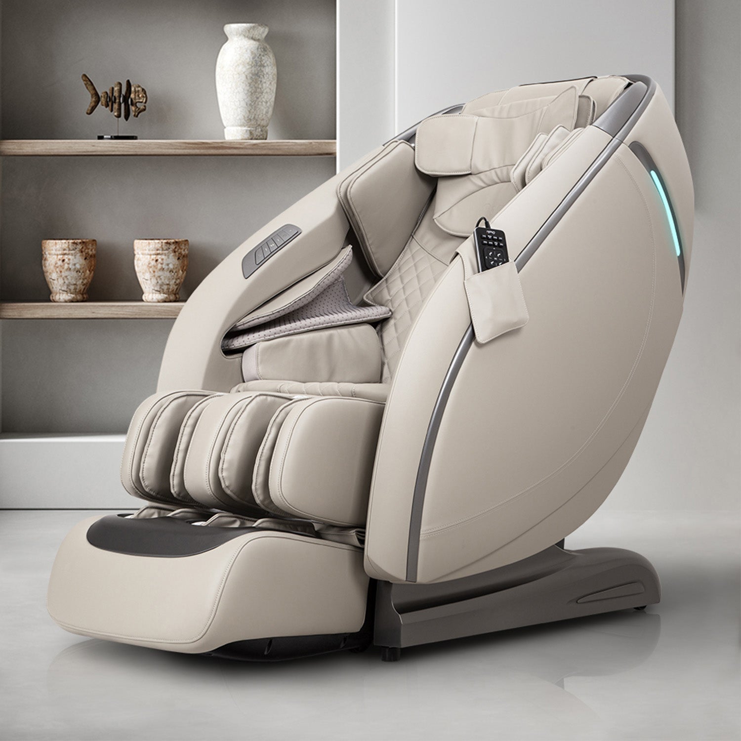 3D Dreamer V2 Massage Chair in Taupe