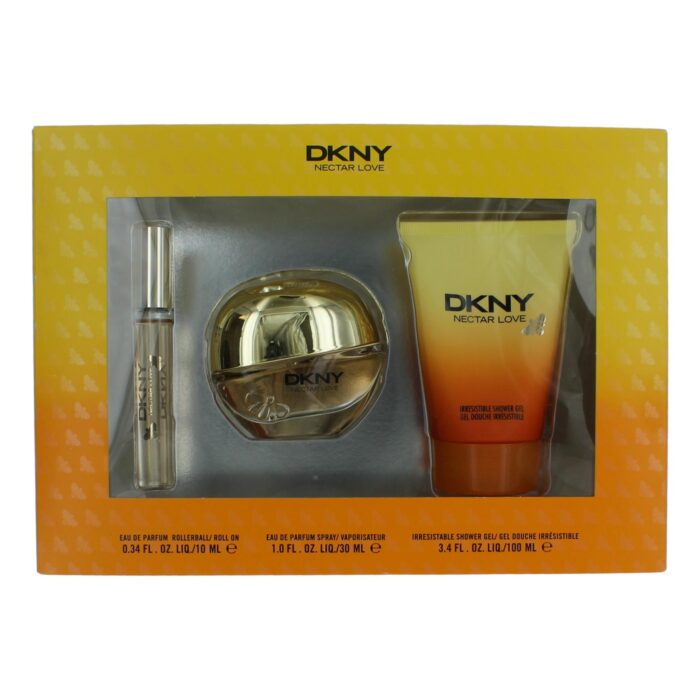 DKNY Nectar Love by Donna Karan, 3 Piece Gift Set for Women