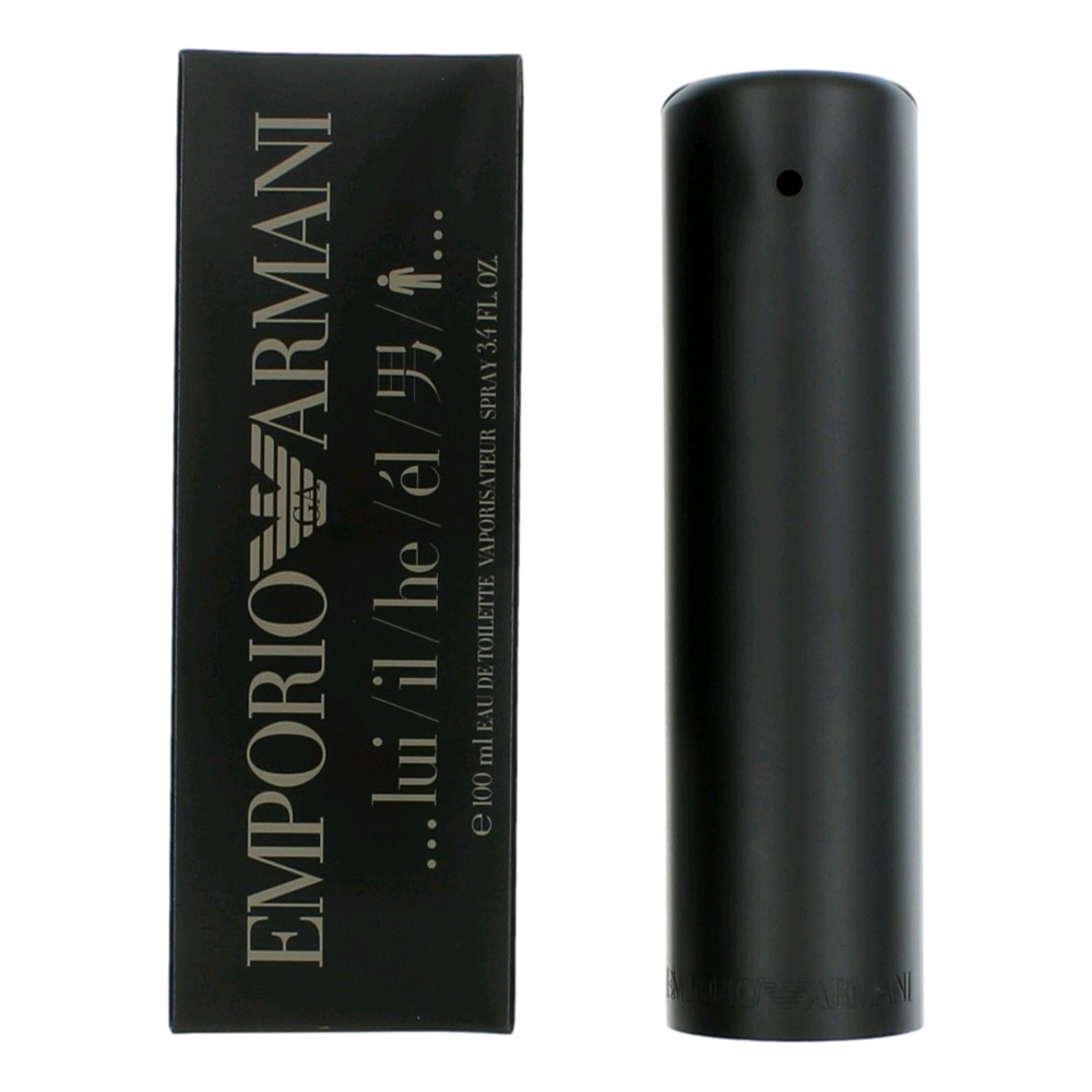 Emporio Armani He by Giorgio Armani, 3.4 oz EDT Spray for Men