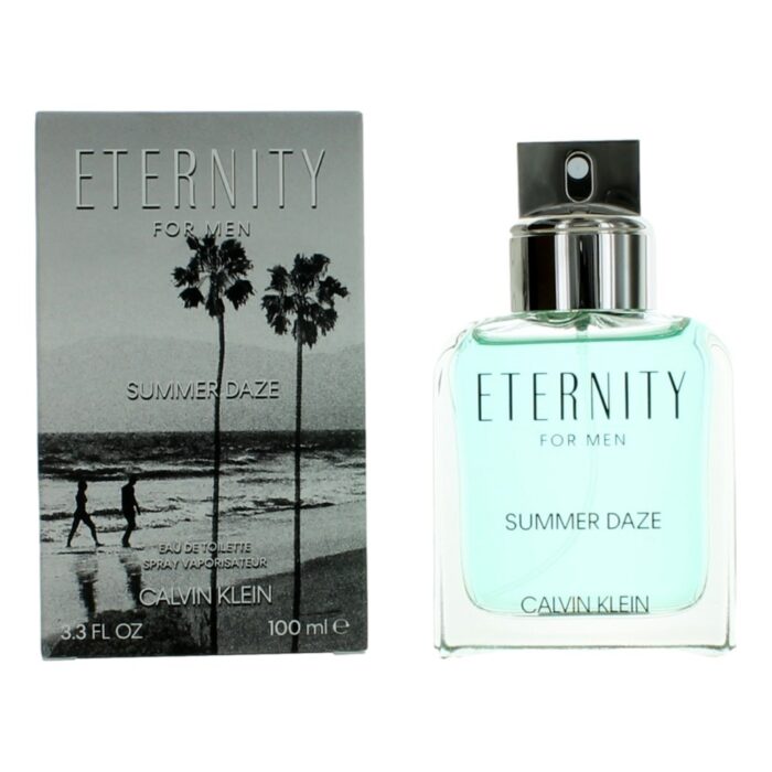 Eternity Summer Daze by Calvin Klein, 3.3 oz EDT Spray for Men