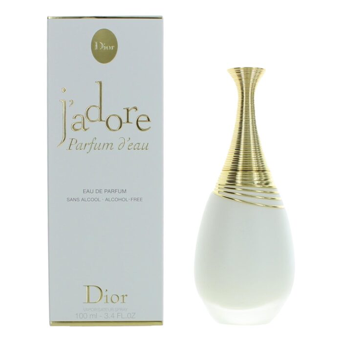 J'adore Parfum D'Eau by Christian Dior 3.4oz EDP Spray Alcohol Free women