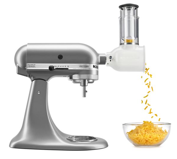 KitchenAid® Value Bundle Artisan® Series 5 Quart Tilt-Head Stand Mixer with Fresh Prep Slicer/Shredder Attachment