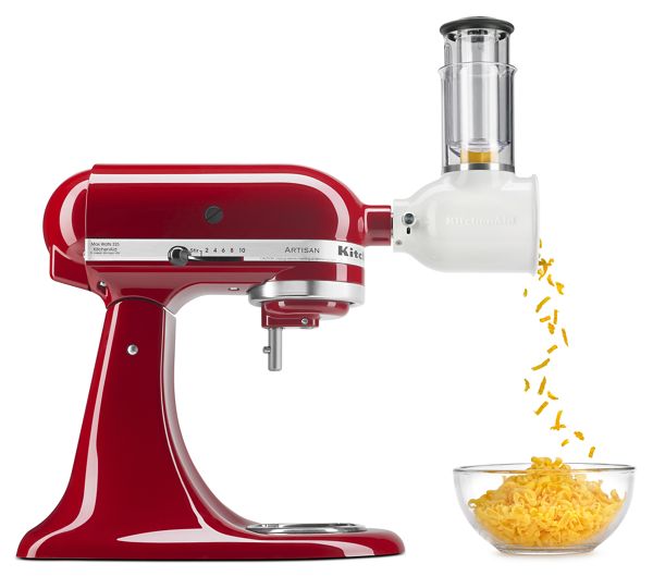 KitchenAid® Value Bundle Artisan® Series 5 Quart Tilt-Head Stand Mixer with Fresh Prep Slicer/Shredder Attachment