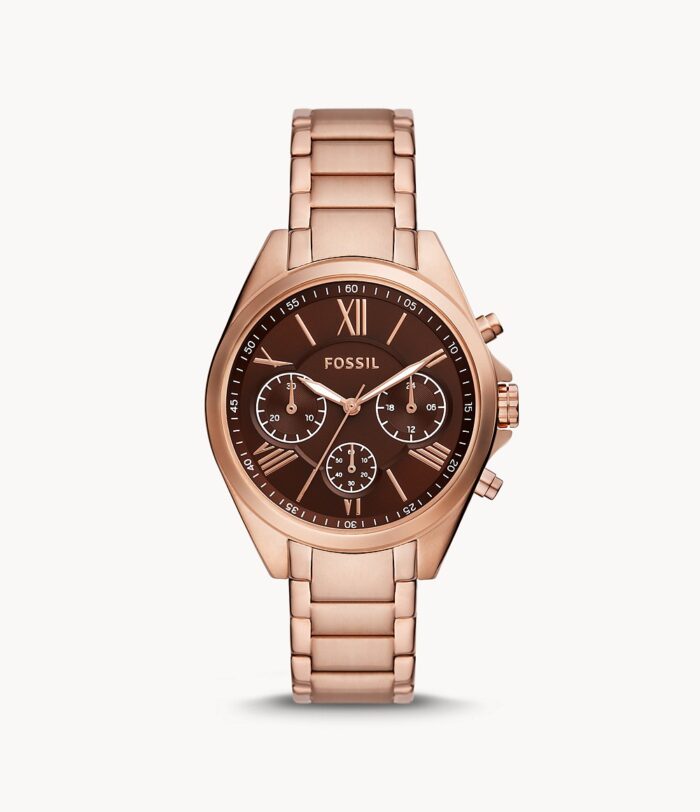 Modern Courier Chronograph Rose Gold-Tone Stainless Steel Watch