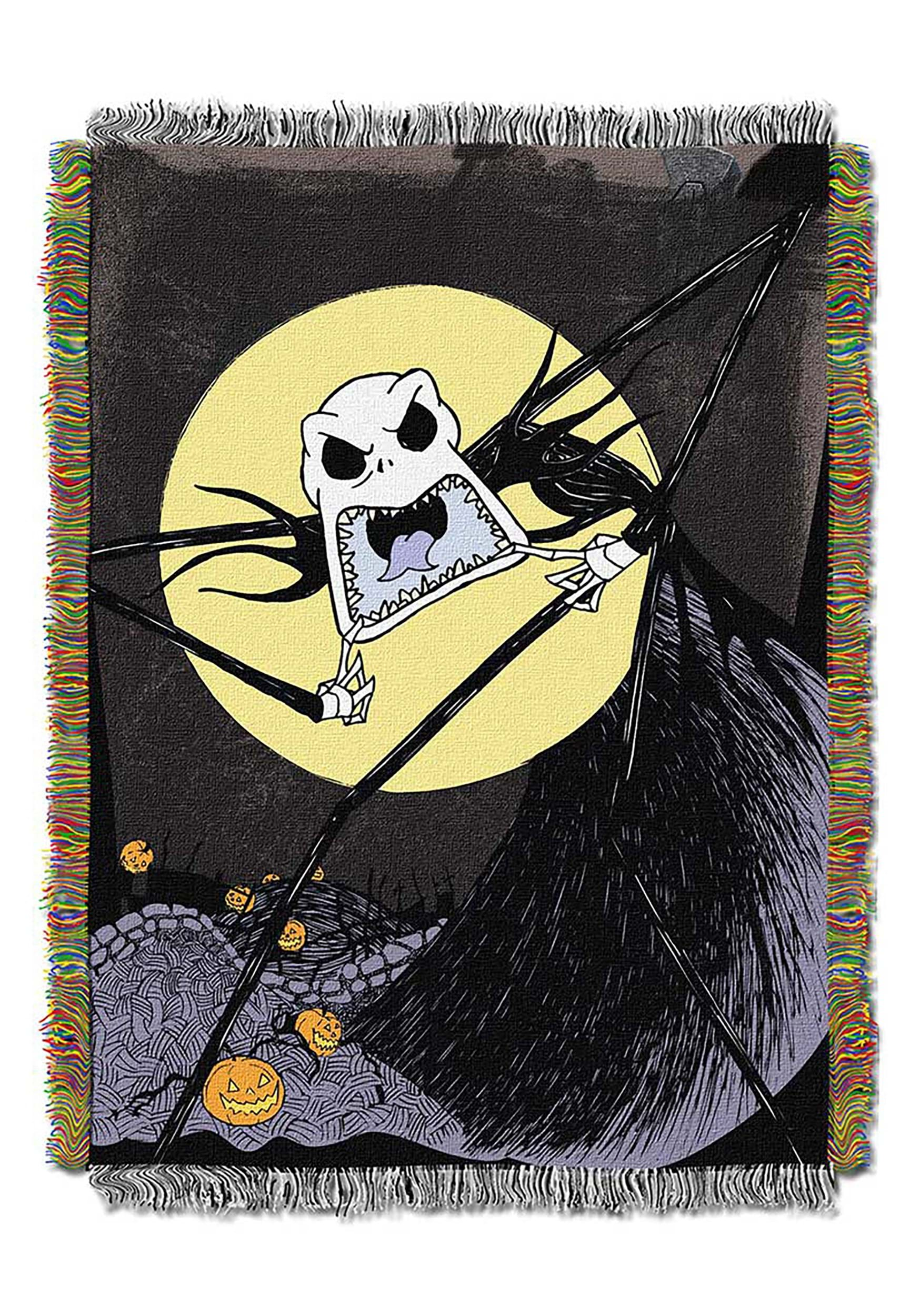 Nightmare Before Christmas Wicked Paint Tapestry Throw Blanket