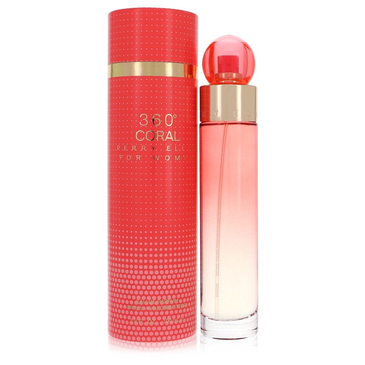 Perry Ellis 360 Coral Perfume 3.4 oz EDP Spray for Women