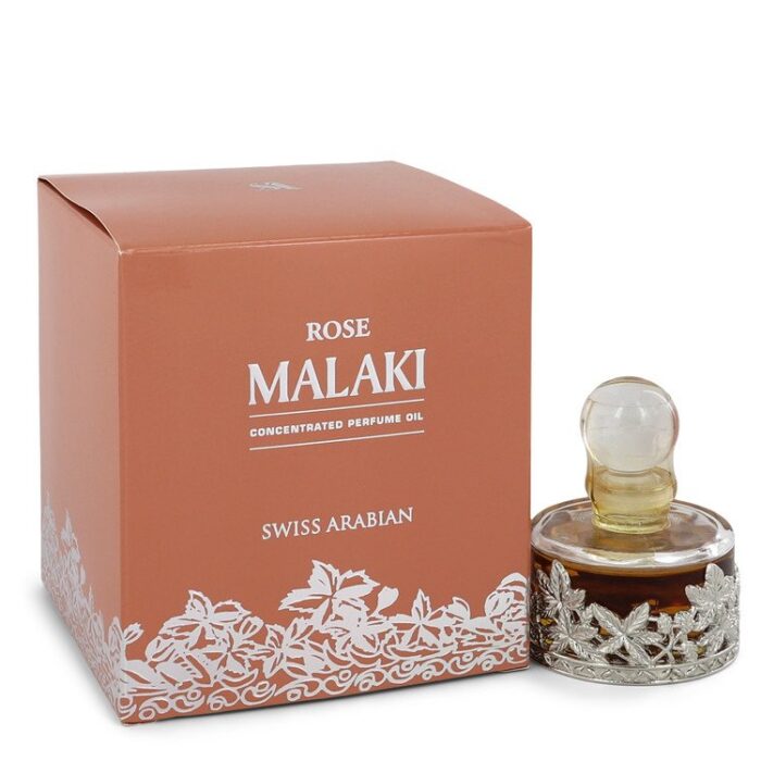 Swiss Arabian Rose Malaki Perfume Oil 1 oz Concentrated Perfume Oil for Women