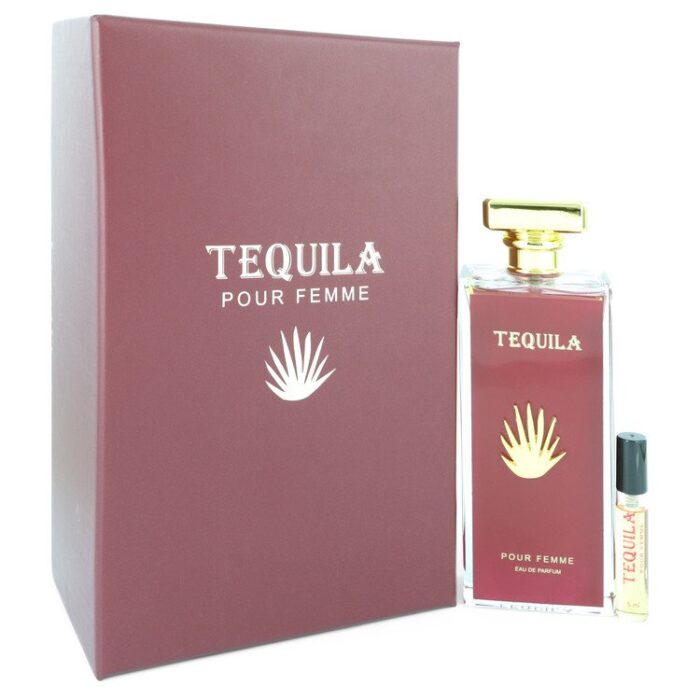 Tequila Pour Femme Red Perfume 3.3 oz EDP Spray + Free .17 oz Mini EDP Spray for Women